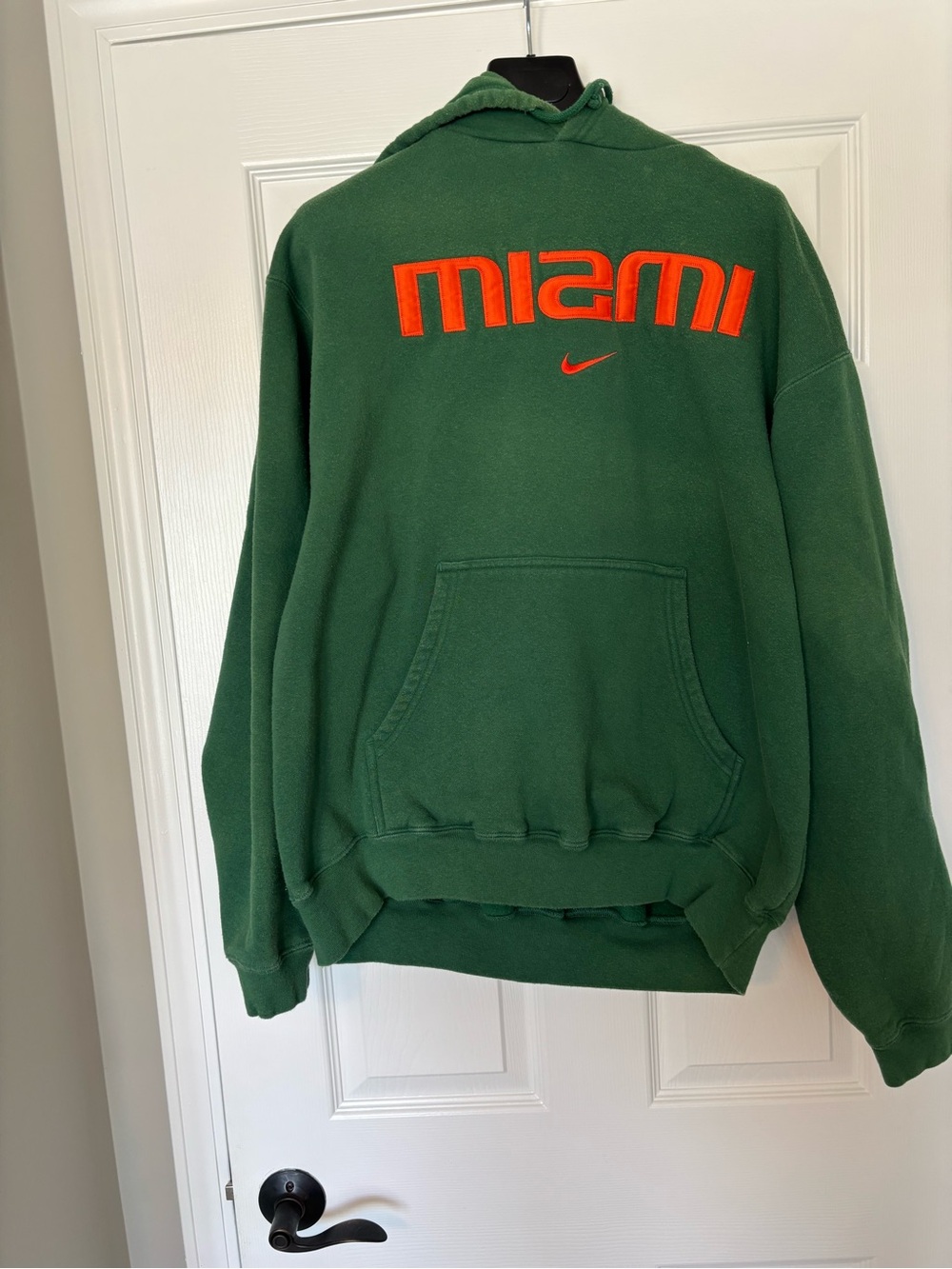 90's NIKE Miami Size XL Vintage Hoodie Sweat-shirt